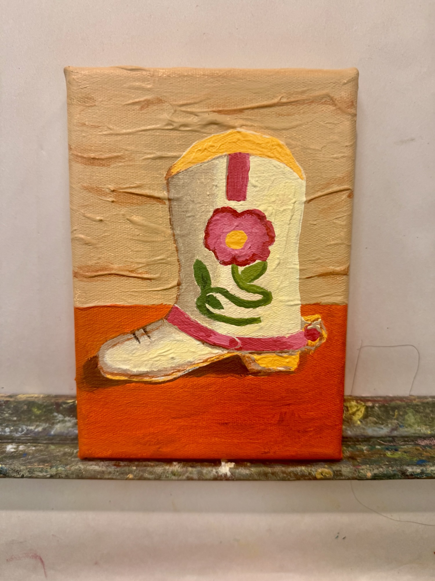 Howdy Cowboy Painting series.